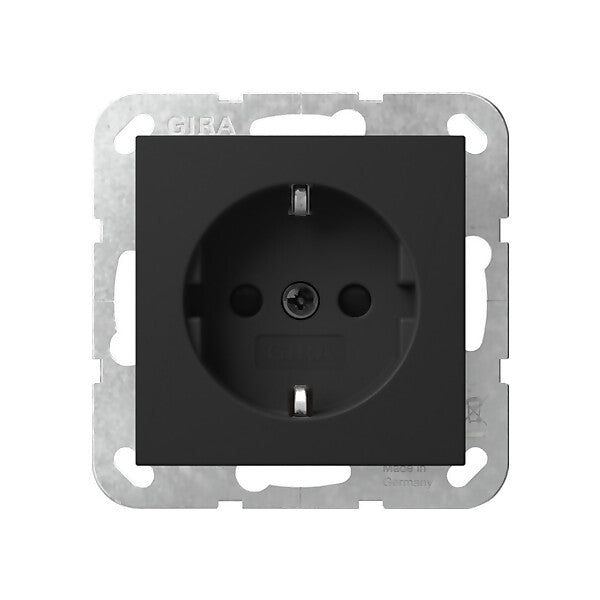 Gira Steckdose STK Schwarz 4453005